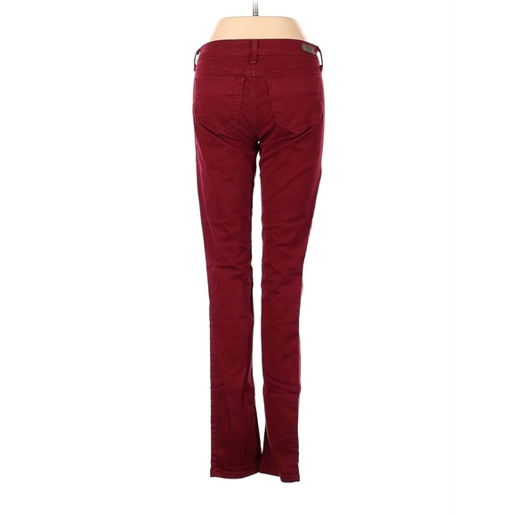 Gray Saks Fifth Avenue Red Jeans - Picture 4 of 5
